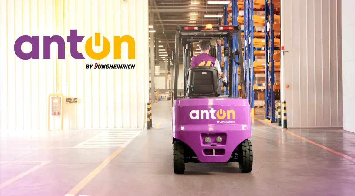 5 lý do nên lựa chọn xe nâng điện AntOn CBH của Jungheinrich