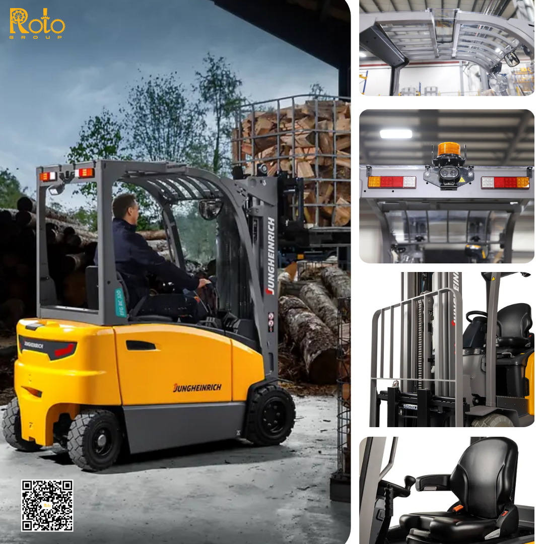 Vì sao doanh nghiệp nên đầu tư xe nâng điện Jungheinrich EFG?