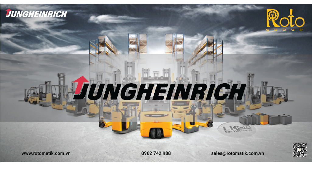 Xe Nâng Điện 2 Tấn Jungheinrich – Tăng Hiệu Suất, Tiết Kiệm Chi Phí!