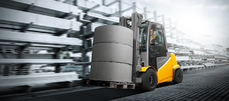 Thanh Lý Xe Nâng Điện Forklift Jungheinrich EFG 550 