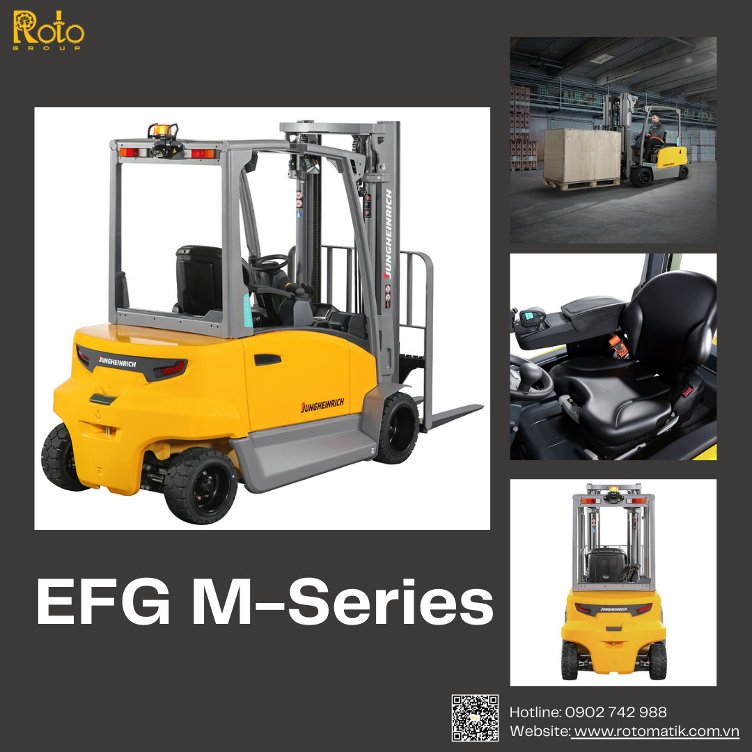 XE NÂNG JUNGHEINRICH EFG THƯỜNG ĐƯỢC SỬ DỤNG Ở ĐÂU?